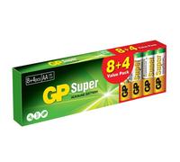 Batterie Alcaline GP Super Alkaline AA LR6 1,5 V - 12 Pezzi
