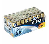 Batterie Alcaline Maxell MX-LR06 AA 32 LR06 AA 1.5V [32 pcs] 1,5 V