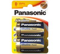 Batterie Alcaline Panasonic Corp. Bronze LR20 1,5 V Tipo D [2 Unità]