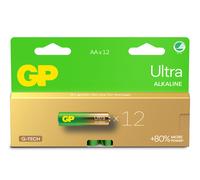 GP Batterie ultra alcaline AA 15AU/LR6 1.5V Confezione da 12