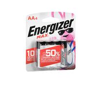 Batterie Alkaline AA Max 4 Pezzi Di Energizer