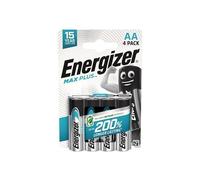 Batterie Alkaline Energizer® MAX PLUS™ AA (Confezione Da 4) ENGMAXPAA4