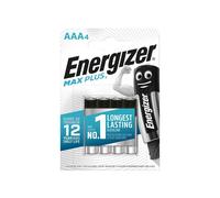 Batterie Alkaline Energizer® MAX PLUS™ AAA (Confezione Da 4) ENGMAXPAAA4