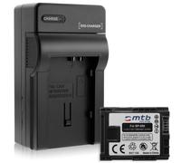 Batterie BP-808 + Caricatore per Canon LEGRIA HF M400, M406, S10, S11, S20
