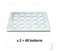 batterie CR 2032 pila pile batteria bottone litio 3v lithium industrial bulk