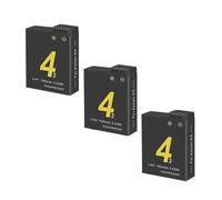 Batterie da 1800 mAh, accessori for fotocamere sportive, compatibili con DJI, Action 3/4(RED)