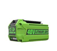 Batterie da 40 V 6 Ah agli ioni di litio Batteria di ricambio for tosaerba e utensili elettrici compatibile con GreenWorks G-MAX