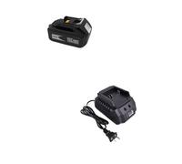 Batterie Di Ricambio For Elettroutensili, Compatibili Con Makita LXT400, BL1860B, BL1860, BL1850 Le Serie(1pcs 5000mAh with charger)