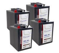Batterie di ricambio per macchine per la pulizia Gansow Batteria al gel 24V 180Ah (4 pezzi)