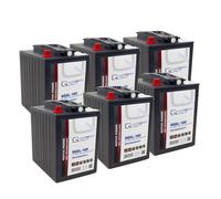 Batterie di ricambio per macchine pulitrici Nilfisk Batteria al gel 36V 180Ah (6 pezzi)