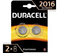 Batterie Duracell 2016 a litio 3V DL/CR2016 per Chiavi Telecomando e Accessori