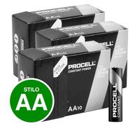 Batterie Duracell Industrial Energizer da 10 a 100 Pile Stilo AA Ministilo AAA