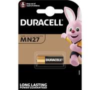 Batterie Duracell MN27 BL1 Alkalina Specialistica Security, Nero