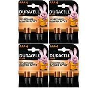 batterie DURACELL POWERBOOST pile AA stilo & AAA ministilo NEW le più potenti