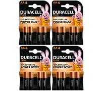 batterie DURACELL POWERBOOST pile AA stilo & AAA ministilo NEW le più potenti
