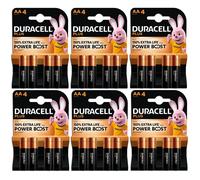 batterie DURACELL POWERBOOST pile AA stilo & AAA ministilo NEW le più potenti
