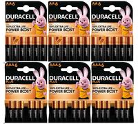 batterie DURACELL POWERBOOST pile AA stilo AAA ministilo NUOVO MODELLO Scad 2035