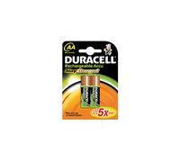 BATTERIE DURACELL Stay Charged Stilo AA, Batteria ricaricabile, 2000 mAh, 1,2 V, confezione da 2