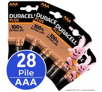BATTERIE DURACELL STILO AA MINISTILO AAA PILE ALCALINE PLUS POWER Extra Life
