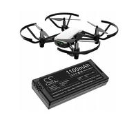 BATTERIE E ACCUMULATORI CAMERON SINO CSDJT100RX per batteria drone, Li-Polymer, 1100 mAh, 3,8 V, DJI, PER DJI Tello