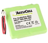 BATTERIE E PILE ACCUCELL MD81877, NiMH, 600 mAh, 2,4 V