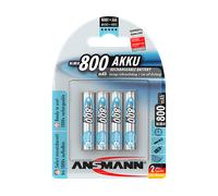 BATTERIE E PILE ANSMANN AAA, NiMH, 800 mAh, 1,2 V, 4 pezzi
