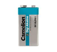 BATTERIE E PILE CAMELION Digi Alkalina 6LR61, 9V, Alcalina, 700 mAh, 9 V