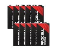 BATTERIE E PILE DURACELL 6LR61, 9V, Alcalina, 726 mAh, 9 V, 10 pezzi