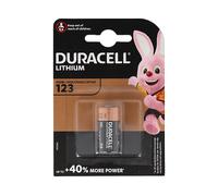 BATTERIE E PILE DURACELL CR123A, Litio, 1400 mAh, 3 V
