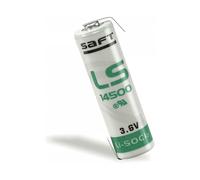 BATTERIE E PILE SAFT LS 14500-CNR, AA, Litio, 2600 mAh, 3,6 V