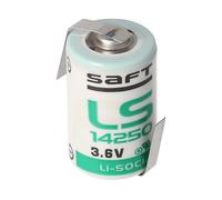 BATTERIE E PILE SAFT LS14250CNR, 1/2 AA, Litio, 1100 mAh, 3,6 V