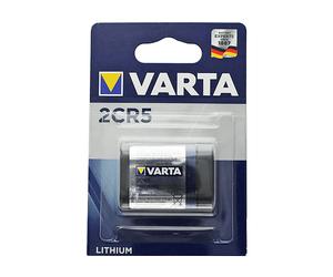 BATTERIE E PILE VARTA 2CR5, Litio, 1600 mAh, 6 V, 10 pezzi