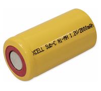 BATTERIE E PILE XCELL 2000, SUB-C, NiMH, 2000 mAh, 1,2 V