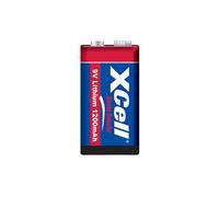 BATTERIE E PILE XCELL 9V-Block, Litio, 1200 mAh, 9 V