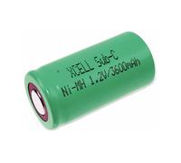 BATTERIE E PILE XCELL ricaricabile NiMH, SUB-C, 3600 mAh, 1,2 V