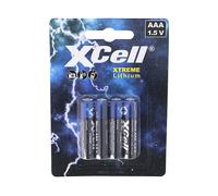 BATTERIE E PILE XCELL XTREME FR03, AAA, Litio, 1000 mAh, 1,5 V, 4 pezzi