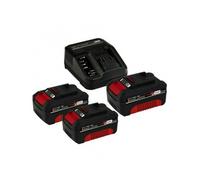 Batterie Einhell 3 pezzi 18V da 4,0 Ah con caricabatterie rapido