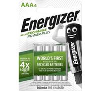 Batterie Energizer HR03 AAA Power Plus 700mAh, 4 Pz.