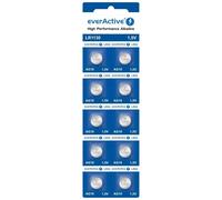 Batterie EverActive AG10 G10 LR1130 LR54 1,5 V [10 Unità]