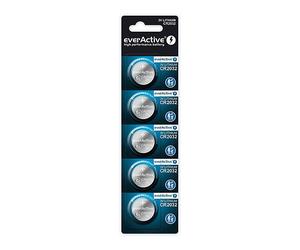 BATTERIE EVERACTIVE Batteria monouso, 210 mAh, 3 V, Universale, per Dispositivi con formato CR2032