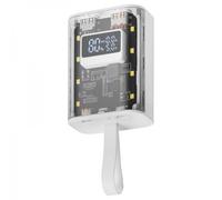 BATTERIE EXTERNE USB MARS GAMING MPK - 10000MAH (TRANSPARENT/BLANC) NEW