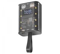 BATTERIE EXTERNE USB MARS GAMING MPK - 10000MAH (TRANSPARENT/NOIR) NEW