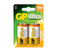 BATTERIE GP GPULT13A166C2, Mono D, 1.5 V, Universale, per Torce elettriche, giocattoli
