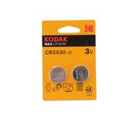 Batterie Kodak Lithium Cr2430 (x2) Argenté
