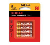 Batterie Kodak Triple A di qualità extra resistenti allo zinco-carbone e di lung