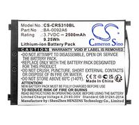 BATTERIE Li-Ion 2500mAh Tipo BA-0092A6 BA-0093A0 per CipherLAB RS31