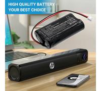 BATTERIE Li-Ion 3.7V 5200mAh Tipo INR18650-2S Per HP WS10 Pro Speaker