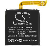 Batterie Li-Polymer 450mAh Tipo HB532729ECW Per Huawei GT2 46mm