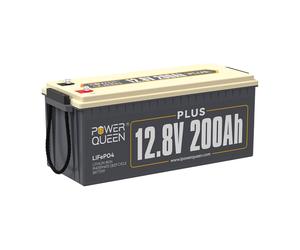 Batterie LiFePO4 al Litio 12V 200Ah PLUS Potenza di Uscita 2560W con BMS 200A