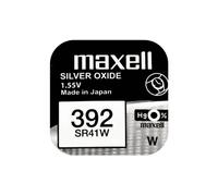 BATTERIE MAXELL Batteria SR41W, Batteria monouso, 39 mAh, 1.55 V